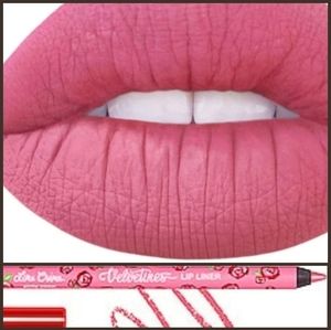 NEW Lime Crime Velvetines 'Cupid' & Matching 'Pinky Swear' Lip Liner